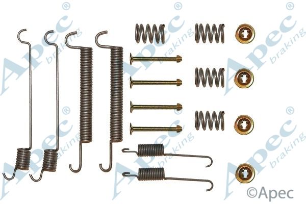 APEC BRAKING Комплектующие, тормозная колодка KIT714